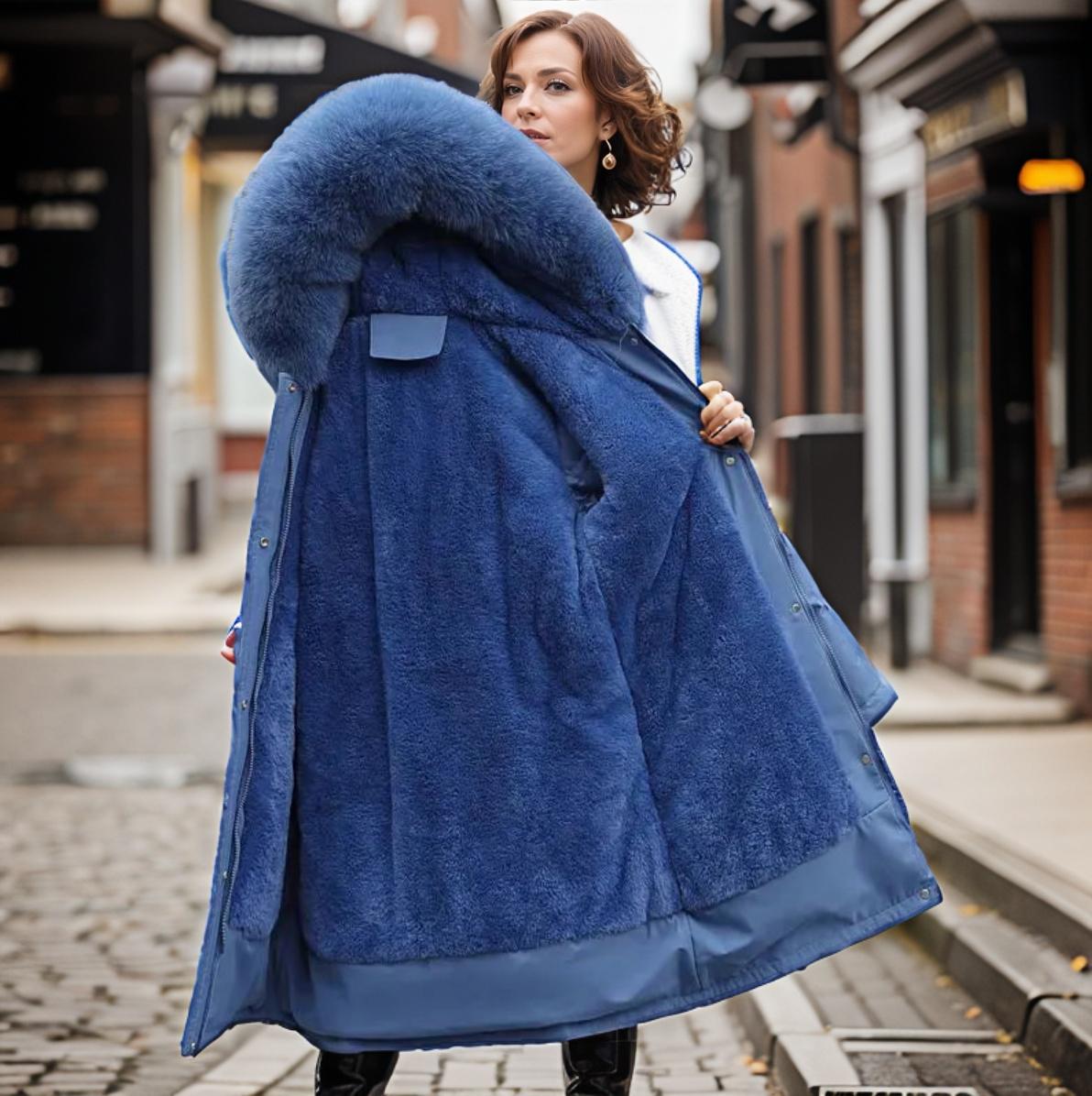 Nova jaqueta feminina de inverno, perfeita para dias frios